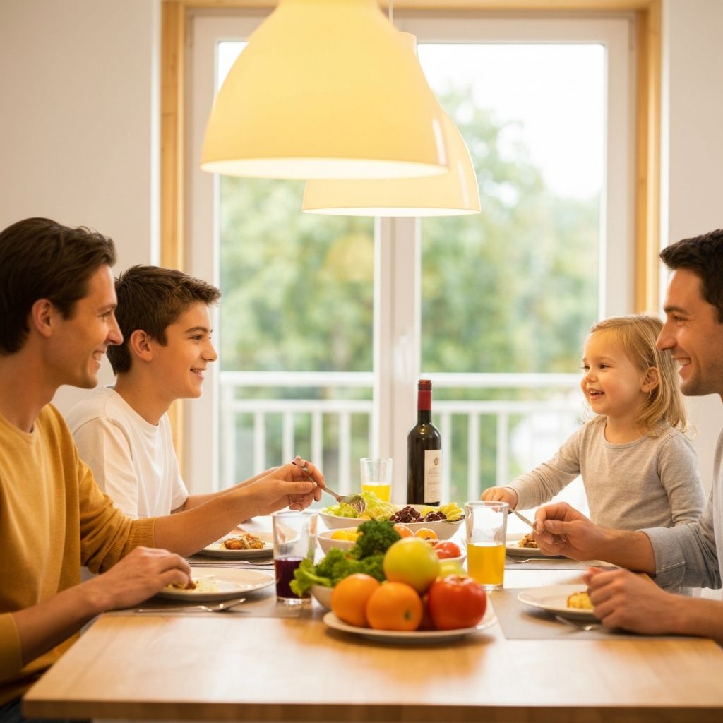 Családi étkezés